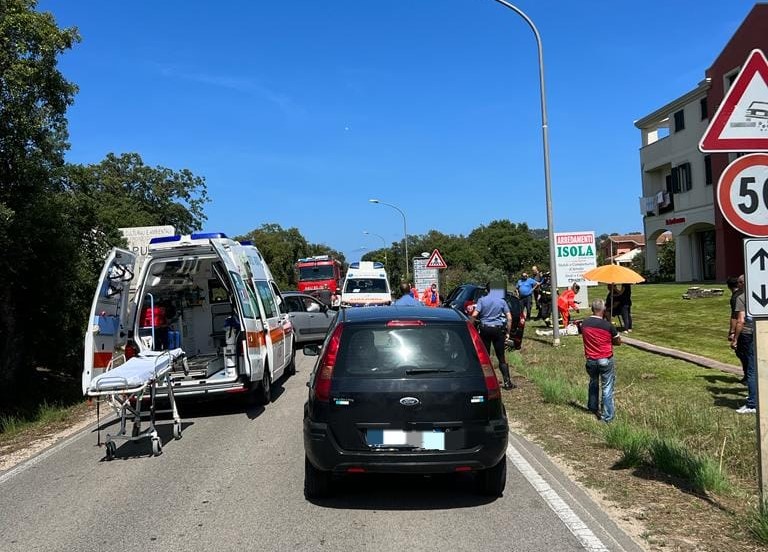 Tortolì incidente stradale tre i feriti Ogliastra Vistanet