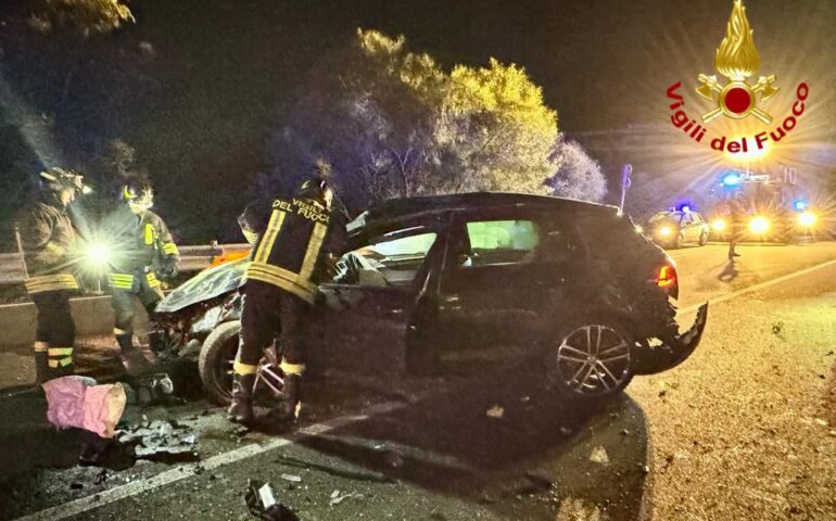 Brutto Incidente Nella Notte Lungo La Ss Ogliastra Vistanet