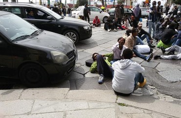 Migranti a Cagliari