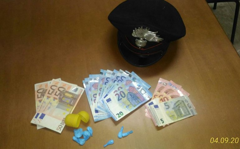Guasila, pregiudicato arrestato dai carabinieri con una decina di dosi di cocaina addosso