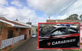 carabinieri san gavino picchia la fidanzata