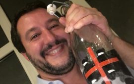 Salvini con il mirto