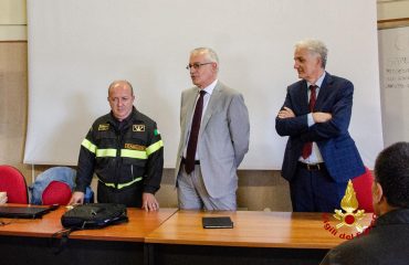 Il nuovo comandante provinciale dei Vigili del Fuoco di Cagliari Gino Novello