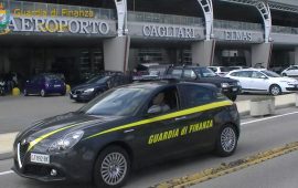 Aerporto Cagliari Elmas Guardia di Finanza