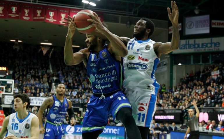 Dinamo a vele spiegate anche a Treviso, 101 a 79 il finale