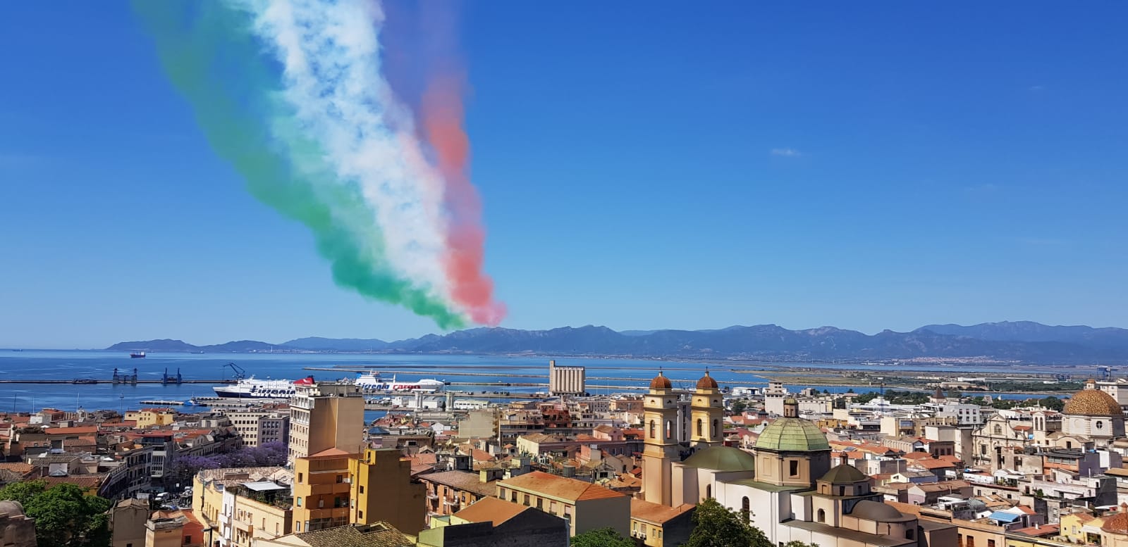 Comune di Cagliari  Le Frecce Tricolori a Cagliari il 19 e 20