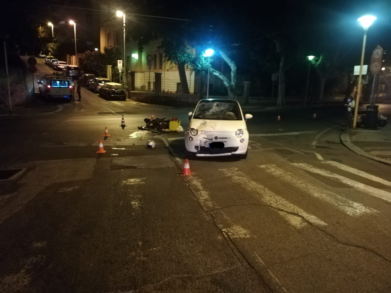 Cagliari, Scooter Contro Auto, Centauro Grave | Cagliari - Vistanet