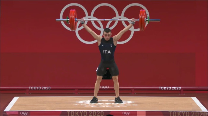 Olimpiadi di Tokyo, il sardo Davide Ruiu sesto nel sollevamento pesi
