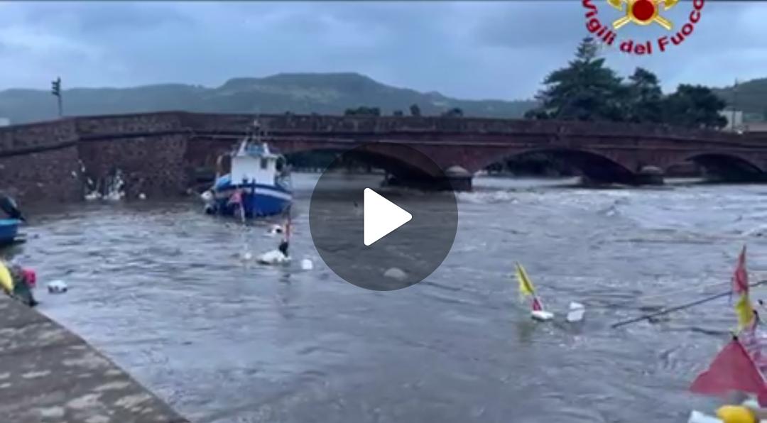 Maltempo In Sardegna Preoccupa Il Fiume Temo A Bosa | Cagliari - Vistanet