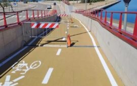 Cagliari, il ponte ciclopedonale di S.Bartolomeo torna accessibile dopo il furto delle griglie