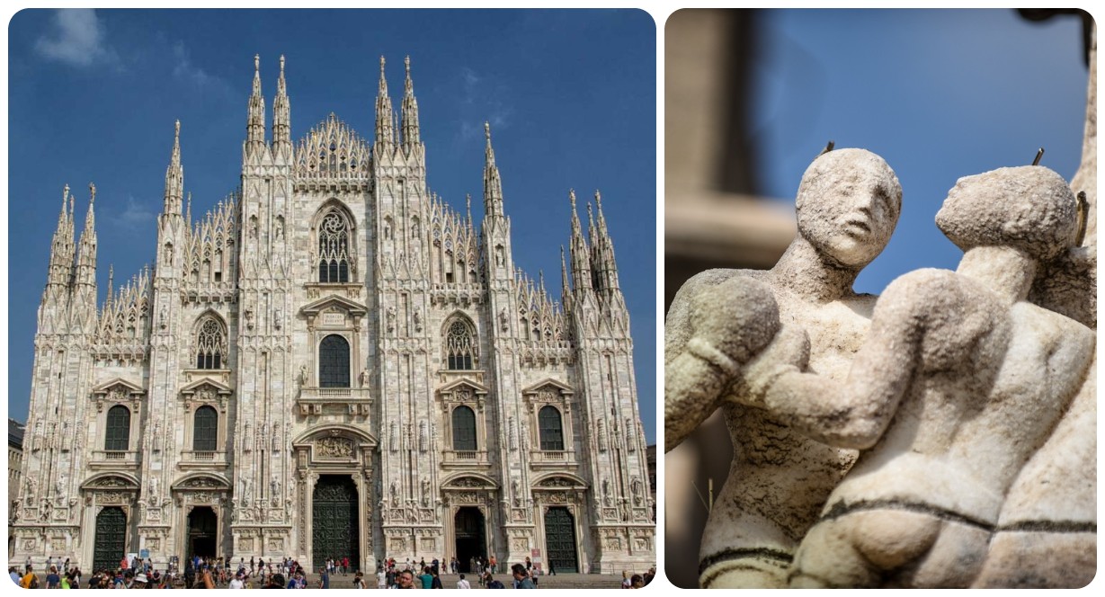 Mussolini, pugili e altri: cosa c'è nelle sculture del Duomo