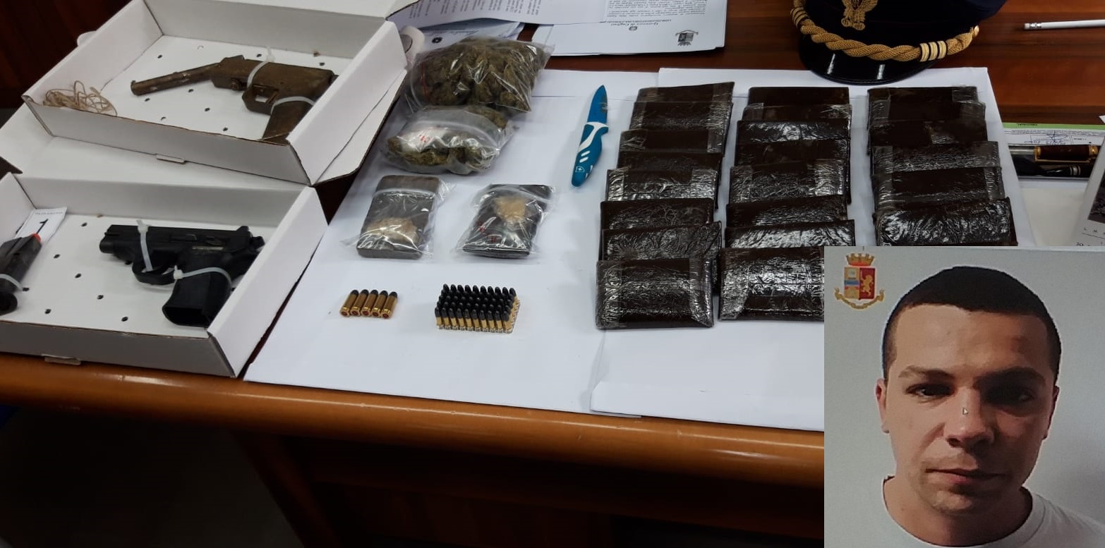 Più Di 2 Kg Di Droga E Armi Clandestine: In Manette 27enne | Ogliastra ...