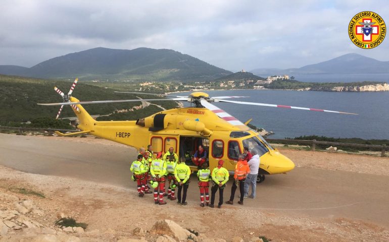 Addestramento periodico per personale Areus e per CNSAS Sardegna: simulazioni di intervento in ambiente impervio