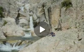 (VIDEO) Ogliastra, una “dronata” tra le cascate e le piscine di Bau Mela