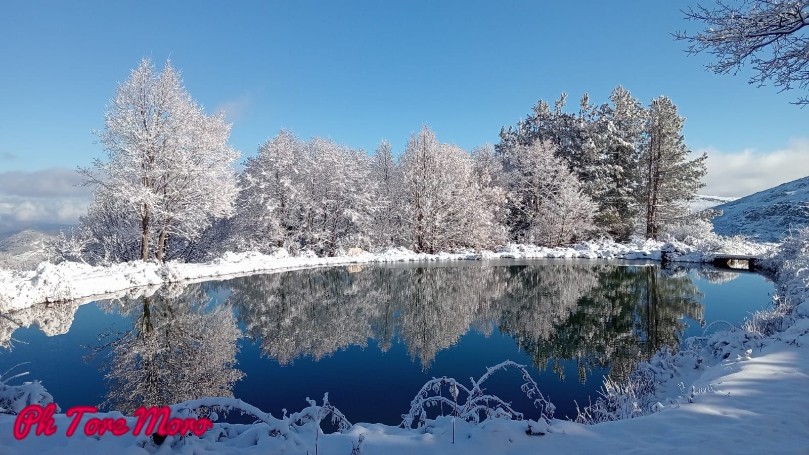 Neve a Fonni, foto di tore moro