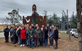 Un dono alla città dalla Leva 1973: Lanusei inaugura l’opera d’arte di Gianleonardo ispirata alla storia nuragica