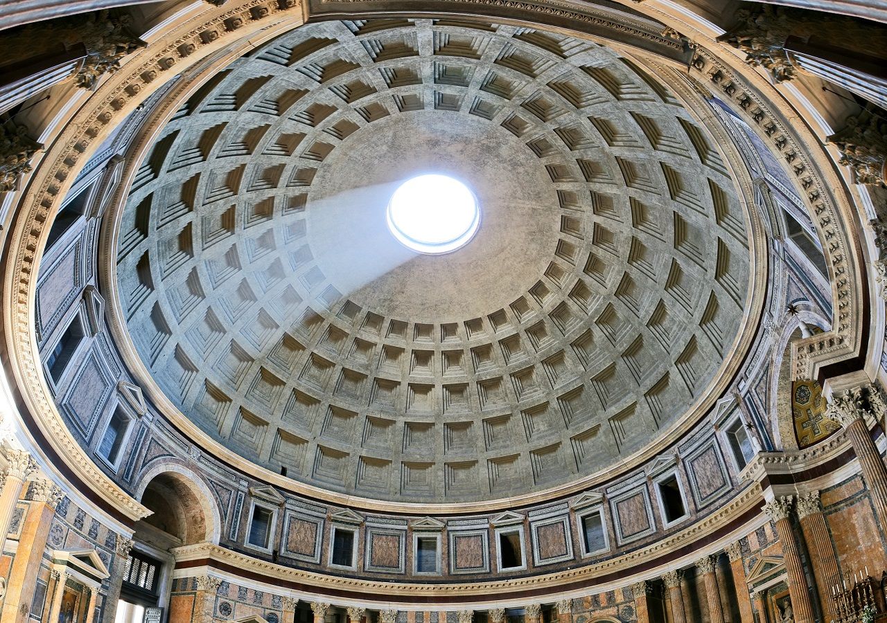 La Cupola Del Pantheon Di Roma La Pi Grande Del Mondo