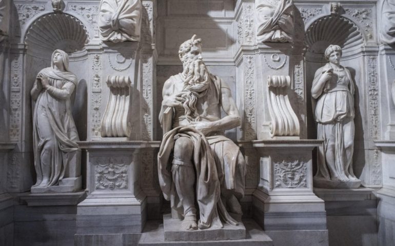 Lo sapevate? Il Mosè di Michelangelo di San Pietro in Vincoli e la leggenda sulla statua