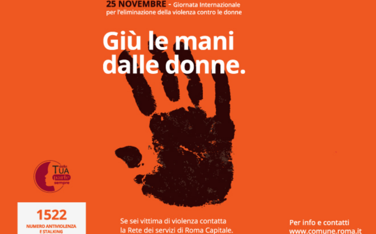 Eventi in tutta Roma per urlare “Giù le mani dalle donne”