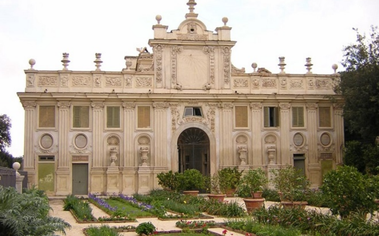 Verso il restauro di Villa Borghese, sopralluogo nel Giardino delle Erme