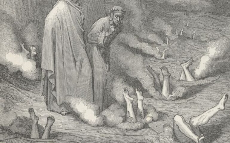 Perché Dante spedisce i papi all’inferno?