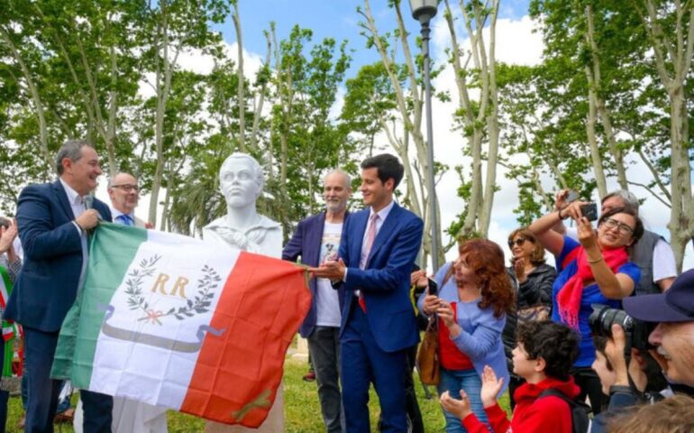 Garibaldino scuro di pelle torna al Gianicolo, un busto per Andres Aguiar