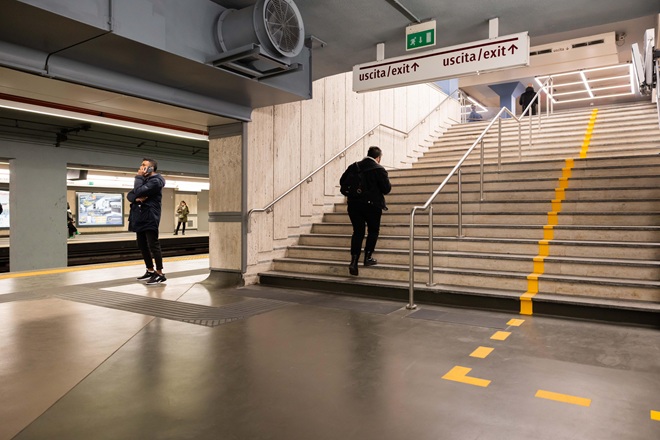 La stazione di Ottaviano rinnovata