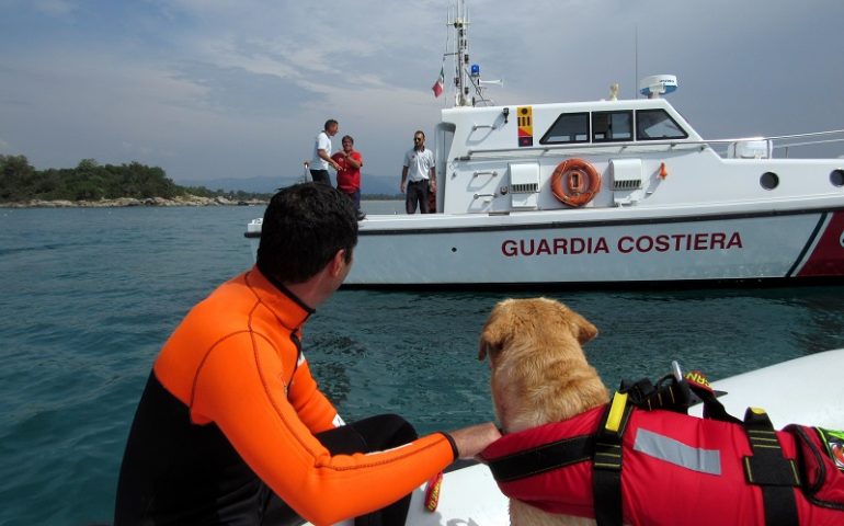 Tortolì, esercizi di salvataggio per i quattro zampe. I SICS a Foxi Lioni