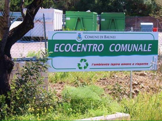 Baunei, su carraplenu all’ecocentro. Il Comune informa riguardo l’importante novità sul conferimento degli inerti