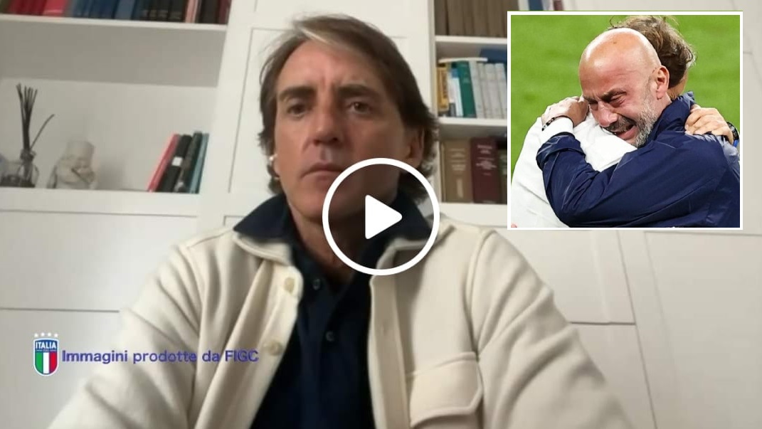 Video Laddio Commosso Di Mancini A Vialli Vistanet