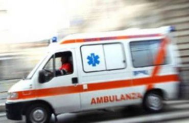 Un'ambulanza in azione