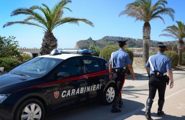 carabinieri al poetto di cagliari