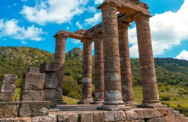 Le colonne del tempio di Antas