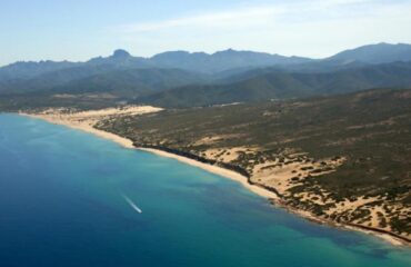 Piscinas dall'alto