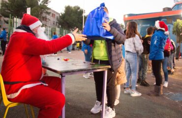 Babbo Natale consegna regali