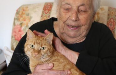 Tzia Toiedda di Ossi oggi compie 101 anni (foto di Pierino Vargiu)