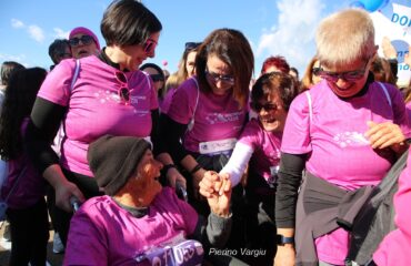 Tzia Zaira Satta alla Solo Women Run ( PH Pierino Vargiu)