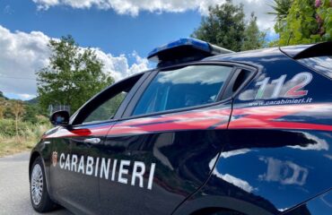 Un'auto dei Carabinieri