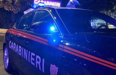 carabinieri auto notte